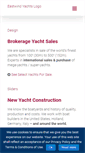 Mobile Screenshot of eastwindyachts.com